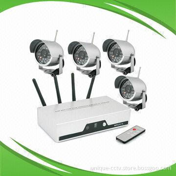 4CH Wireless Security Camera Kit